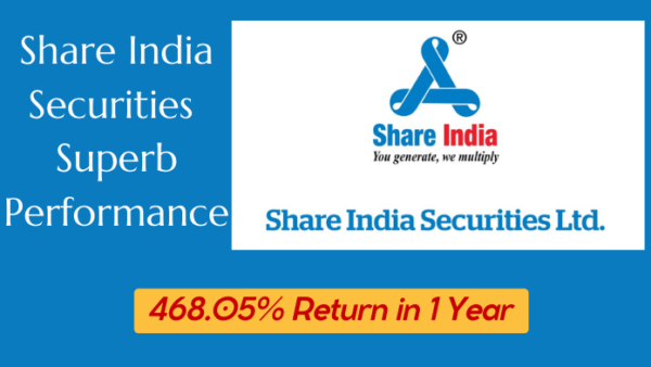 468.05% Return in 1 Year|Share India Securities Superb Performance